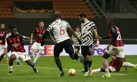 Pogba sắm vai người hùng, Man Utd đoạt vé vào tứ kết Europa League