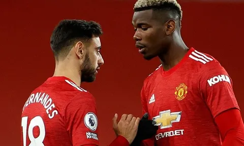Đang đà hưng phấn, Pogba nói rõ cảm giác khi đá cạnh Bruno Fernandes
