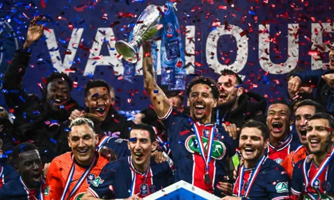 PSG đăng quang Cúp Quốc gia Pháp