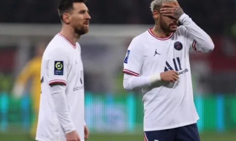 Messi và Neymar bế tắc, PSG lại thua