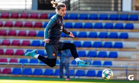 Tập luyện với tinh thần thế này, dàn sao Barca quyết sòng phẳng với Inter và Dortmund