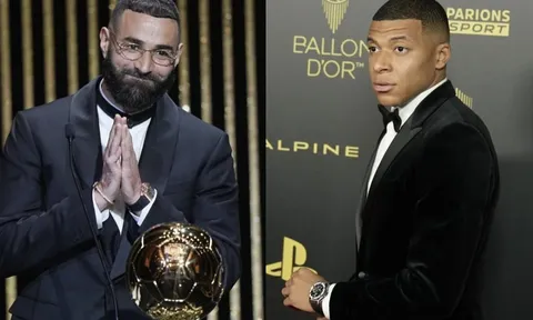 Quả bóng vàng của Benzema là bài học lớn cho Mbappe