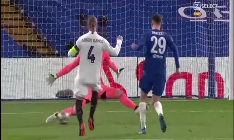 Quá hào phóng, Kai Havertz "lắc đầu" khi Real tặng cho 2 bàn thắng