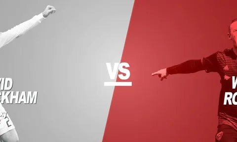 Quá khứ vs Hiện tại: David Beckham vs Wayne Rooney