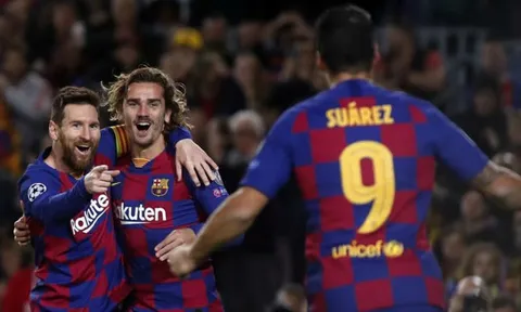 Quá khủng! Mũi đinh ba huỷ diệt của Barca "cày nát" cả La Liga