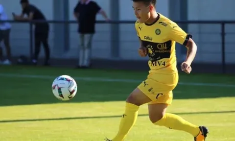 Quang Hải không thể giúp Pau FC thoát thua