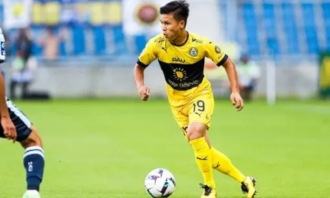 Quang Hải thi đấu 30 phút trong ngày Pau FC thất thủ trên sân nhà
