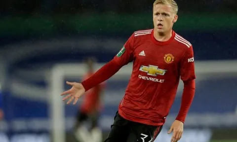 Van de Beek: "Thật tuyệt khi được chơi bóng một chạm với anh ấy"