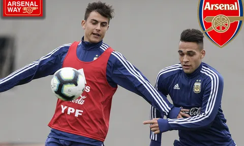 Quyết định gây sốc của Dybala giúp Arsenal tiến gần mục tiêu 58 triệu