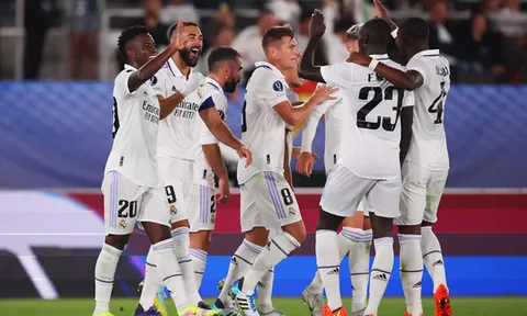 Real Madrid giành Siêu Cúp châu Âu: Thói quen chiến thắng