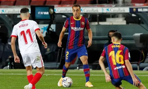 Ra sân trận gặp Sevilla, tân binh 21 triệu euro đi vào lịch sử Barcelona