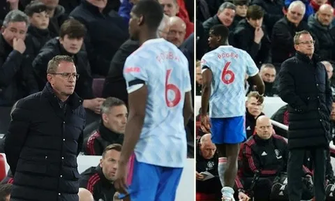 Ralf Rangnick cũng ngán ngẩm Pogba?