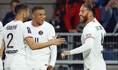 Ramos ghi bàn giúp PSG tiến sát ngôi vương Ligue 1
