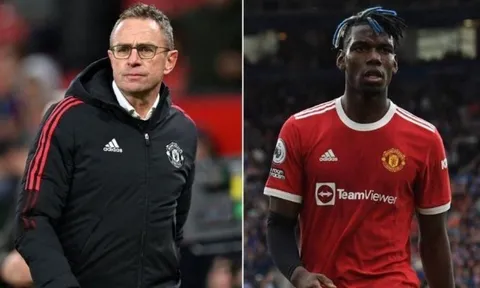 Rangnick phân tích vị trí tối ưu của Pogba ở Man Utd