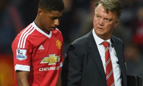 Rashford gửi lời đầy xúc động đến Van Gaal