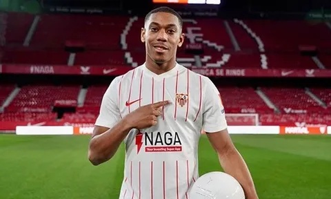 Real cần cẩn trọng với chữ ký Martial của Sevilla