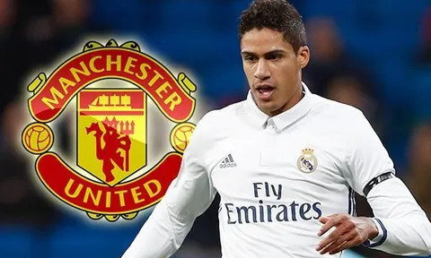 Real đang cam chịu mất Varane, Man Utd dẫn đầu so với 2 ông lớn ở Premier League
