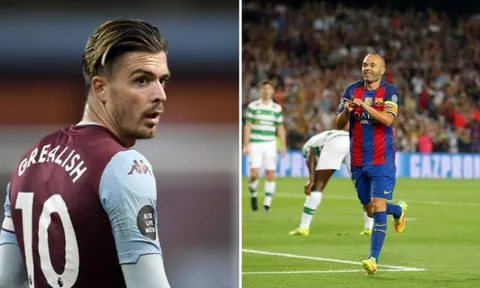 "Jack Grealish là tài năng thiên bẩm, làm gợi nhớ đến Andres Iniesta"