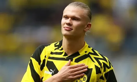 Rõ lý do Man City gấp rút công bố Haaland