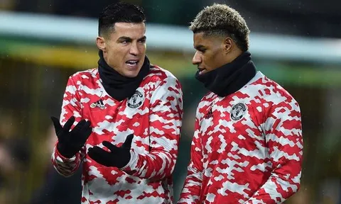Rõ lý do Ronaldo và Rashford vắng mặt trận gặp Aston Villa