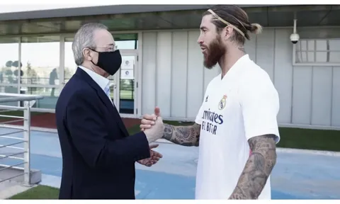 Roberto Carlos tiết lộ về thương vụ gia hạn giữa Ramos với Real
