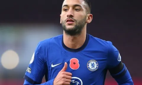 Rời Chelsea, Hakim Ziyech được 2 đội bóng lớn "trải thảm đỏ"