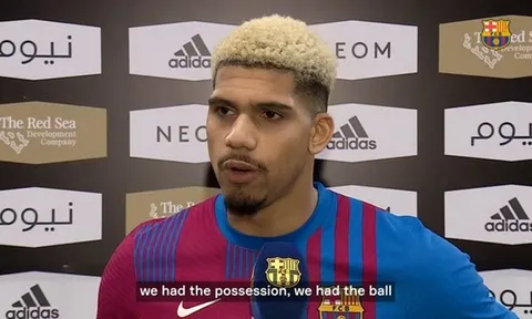 Ronald Araujo: Barca chơi tốt hơn nhưng họ là đội mạnh