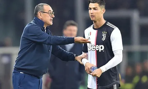 Ronaldo bị loại khỏi trận Derby, Sarri tiết lộ sự thật về trò cũ