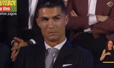 Ronaldo gặp sự cố trên truyền hình Bồ Đào Nha