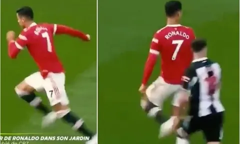 Ronaldo gây choáng với pha bứt tốc lên đến 32,5 km/h