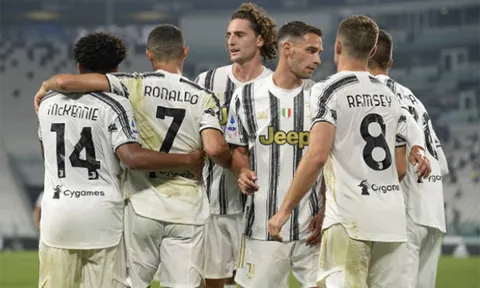 Ronaldo khai hỏa, Juventus có trận thắng đậm trong ngày HLV Pirlo ra mắt