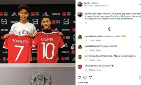 Man Utd chính thức ký HĐ với Ronaldo đệ nhị