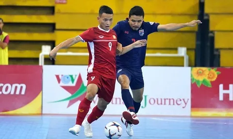 Lực bất tòng tâm, Việt Nam gục ngã trước Thái Lan tại Bán kết Futsal ĐNA