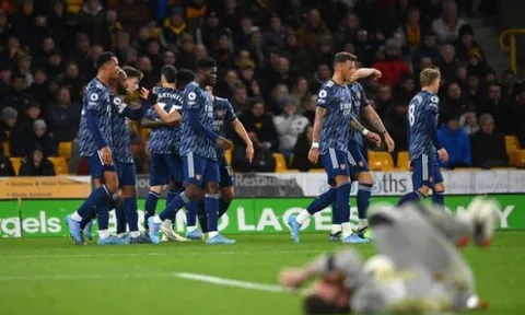 Ruben Neves: "Tôi không thấy Arsenal ăn mừng như vậy 10 năm qua"