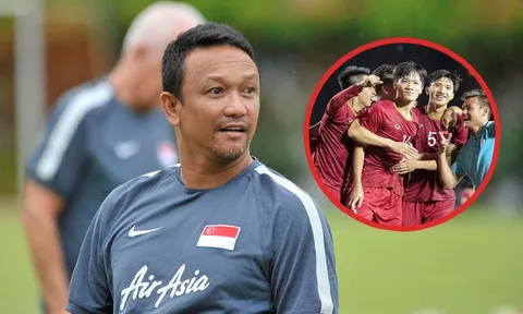 Thua Thái Lan và chưa ghi được bàn nào, HLV Singapore vẫn tuyên chiến U22 Việt Nam