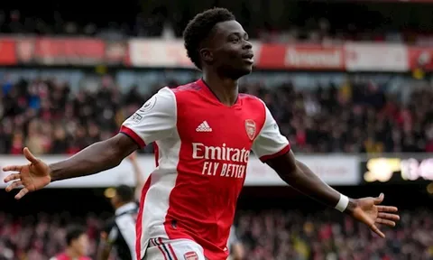 Saka nói rõ đối thủ lớn nhất từ khi khoác áo Arsenal