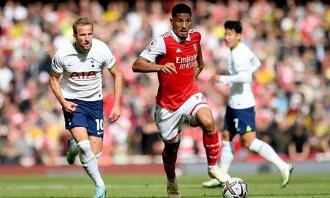 Saliba là trung vệ xuất sắc nhất Premier League?