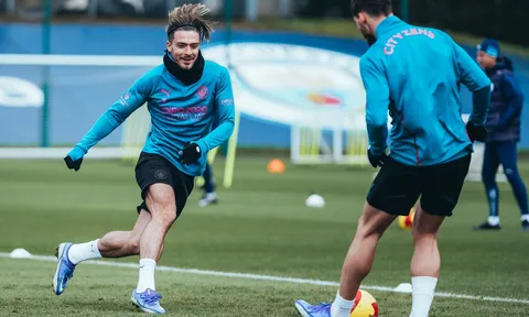 Sân tập Man City đón chào viện binh cực chất trở lại