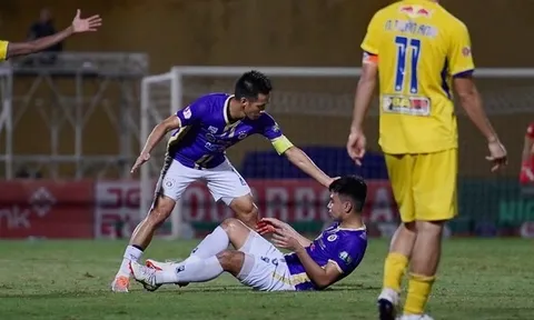 Sao ĐT Việt Nam nhập viện, khâu 3 mũi vùng đầu sau trận Hà Nội vs HAGL