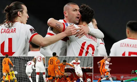 Sao Man Utd dự bị, Hà Lan thua đau trước Thổ Nhĩ Kỳ