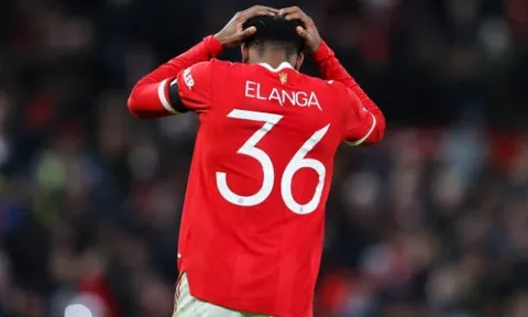 Sao Man Utd gửi thông điệp đến Elanga sau trận Middlesbrough