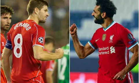 Sắp bị Mo Salah vượt mặt, Steven Gerrard nói lời tâm can