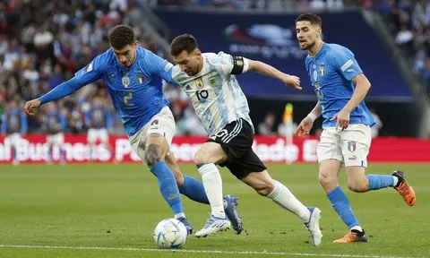 Messi xuất sắc nhất trận Finalissima