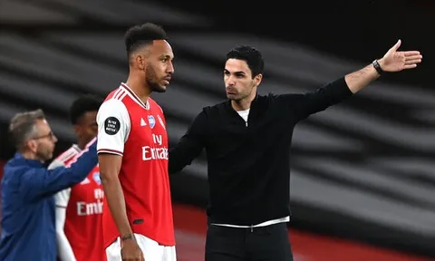 Sau sự cố, Aubameyang lên tiếng về mối quan hệ với HLV Arteta