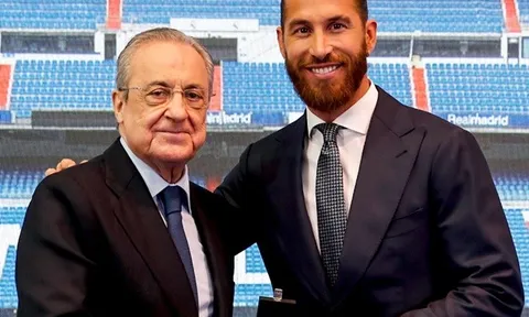 Sau tất cả, chủ tịch Perez nói lời thật lòng với Ramos