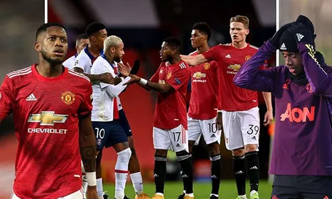 Sau tất cả, Fred phá vỡ sự im lặng sau chiếc thẻ đỏ ở trận gặp PSG