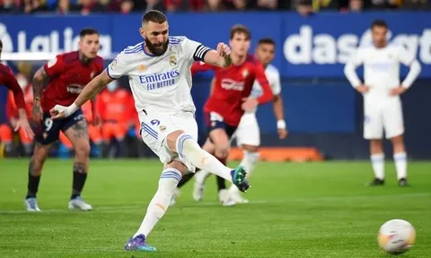 Benzema tạo cột mốc không mong muốn ở Real