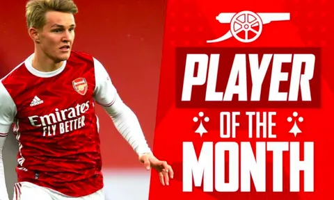 CHÍNH THỨC! Odegaard được vinh danh ở Arsenal