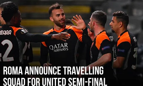 AS Roma mất 4 trụ cột trước trận đấu gặp Quỷ đỏ