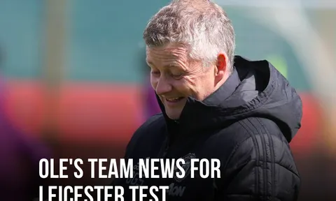 XONG! M.U đấu Leicester, Solskjaer trình làng gương mặt mới